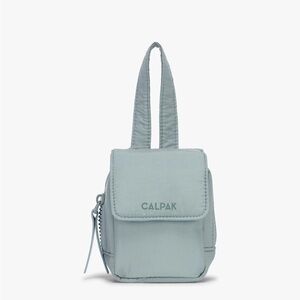 Calpak Light Gray Compact Backpack